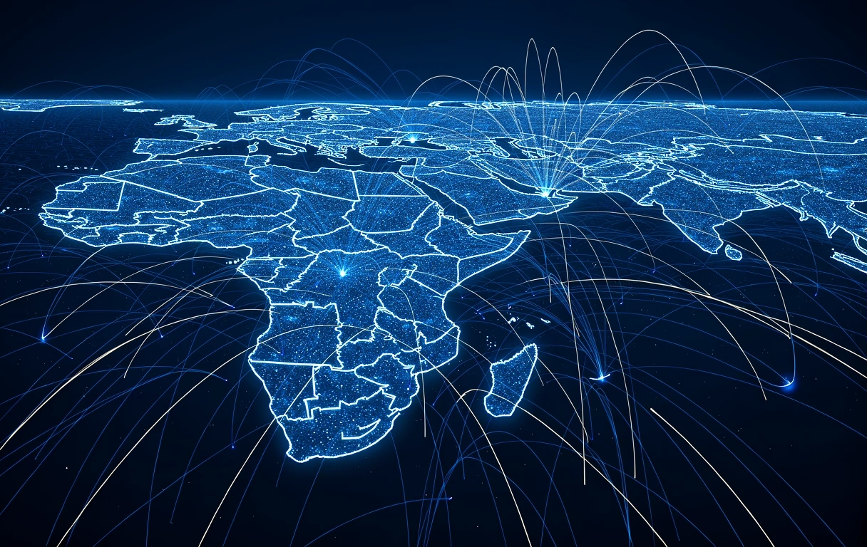 Global connectivity visualization